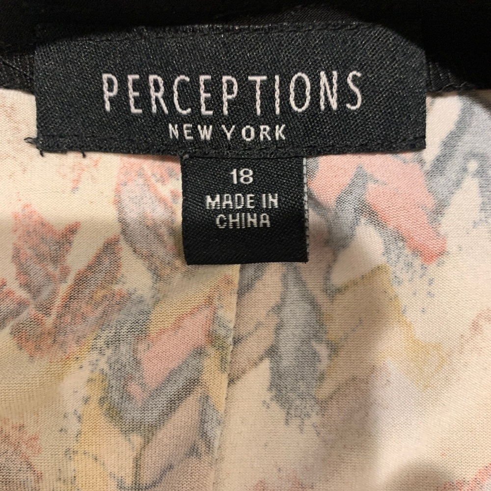 Perceptions Multicolor Patterned Maxi Dress - image 3